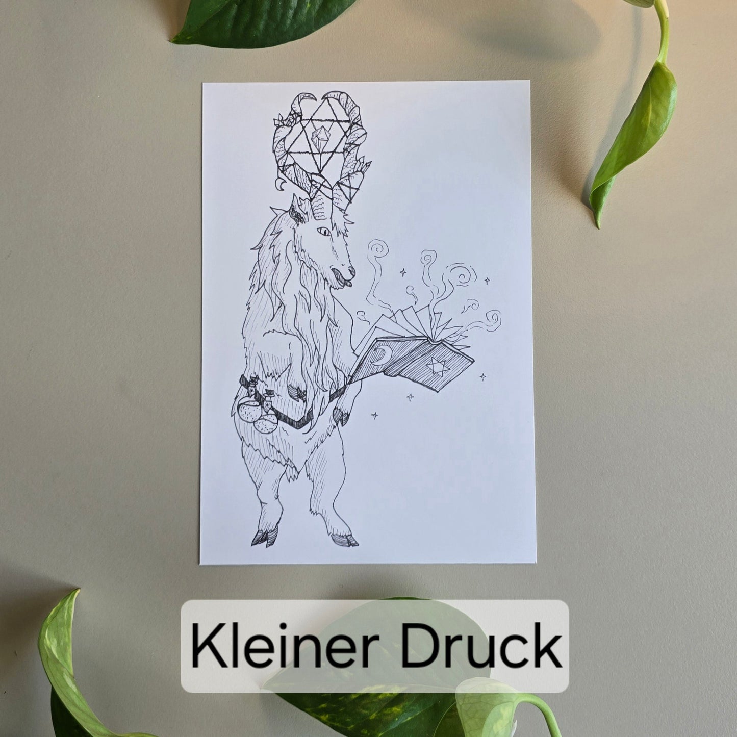 Druck/ Abenteurer Tier/ Ziegenbock Magier