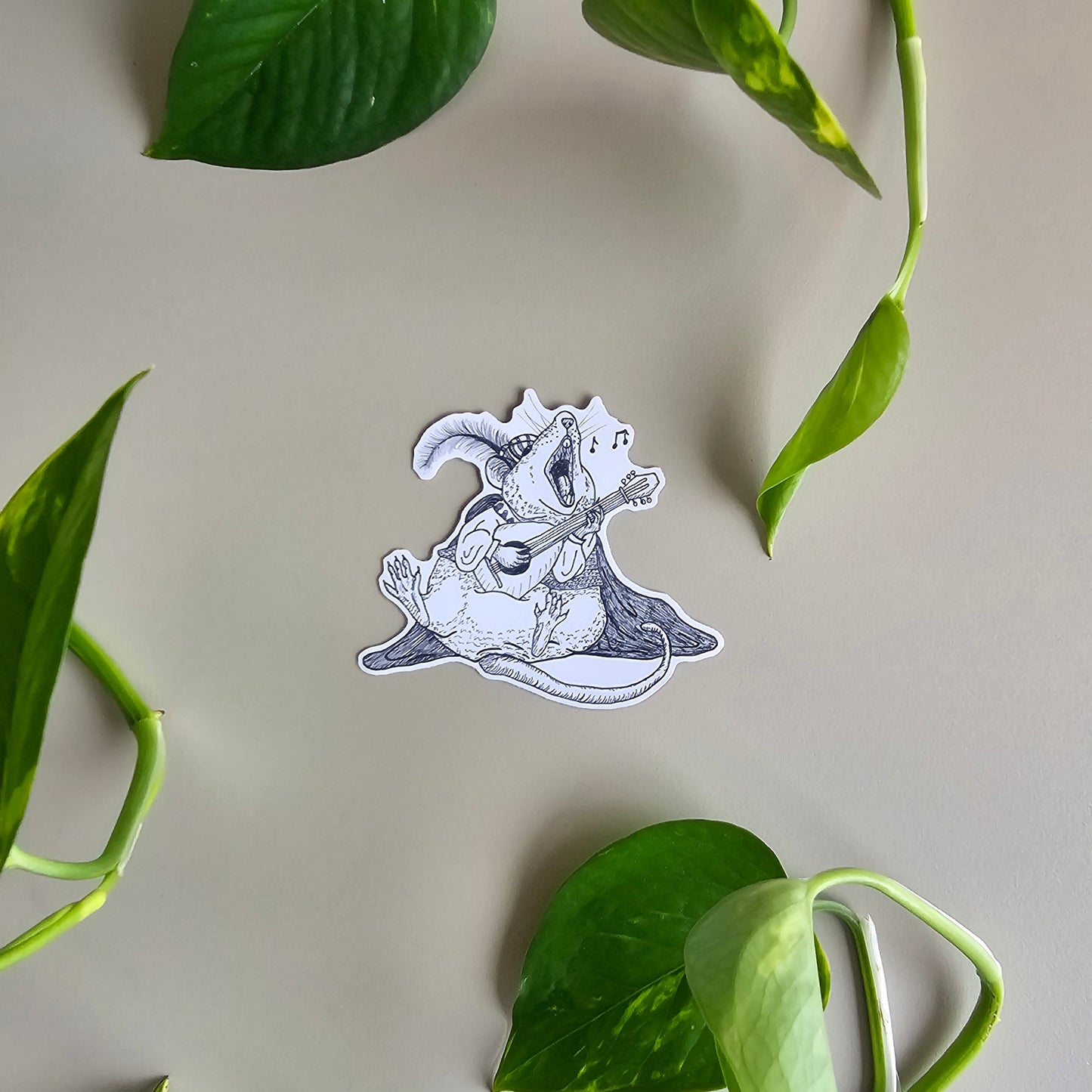 Sticker/ Abenteurer Tier/ Ratten Barde